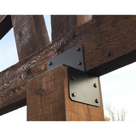 metal post support bracket|steel post brackets for wood.